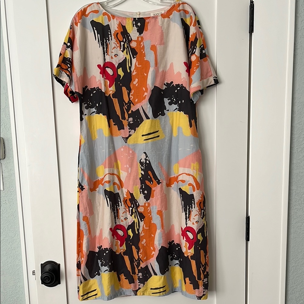 Abstract Print Women's Dress